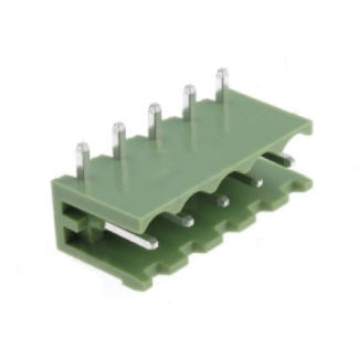 Κλέμα PCB 5 Pins Αρσενική Γωνία (P5.08)