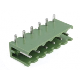 Κλέμα PCB 6 Pins Αρσενική Γωνία (P5.08)