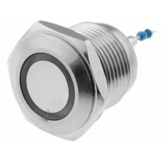 Metal Pushbutton - Momentary (16mm, Blue)