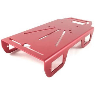 Anodized Aluminum Metal Chasis for a Mini Robot Rover