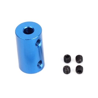 Aluminum Solid Coupler 5mm - 6.35mm