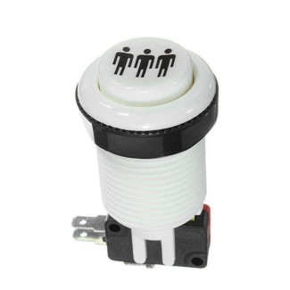 Arcade Push Button - Three Player