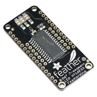 Adafruit 4-Digit 7-Segment LED Matrix Display FeatherWing