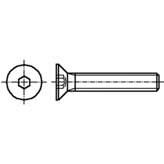 Βίδα M5 - L8mm DIN7991 Ανοξείδωτη