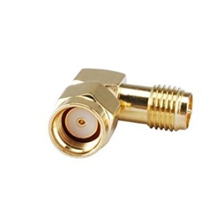 RPSMA Male to RPSMA Female (Angled) Adapter