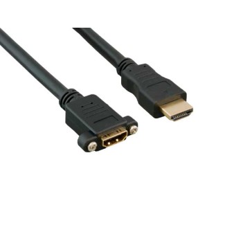 Καλώδιο Επέκτασης HDMI 50cm (Panel Mount)