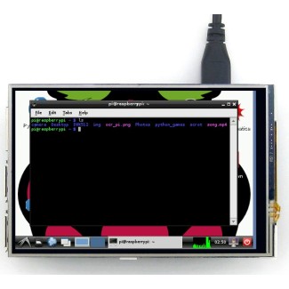 Pi Display 4" 480x320 IPS Resistive Touchscreen
