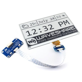 Pi Display e-Paper 7.5" HAT 640x384 (Black-White)