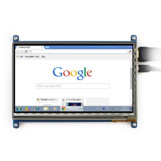 Pi Display 7" HDMI 800x480 Capacitive Touchscreen USB