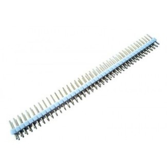 Pin Header 2x40 Male 2.54mm White