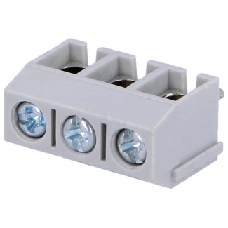 Screw Terminals 5mm Pitch (3-Pin) 16A Grey