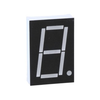 Single Digit 7-Segment 26mm - Blue Common Cathode