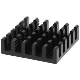 Ψύκτρα 21x21x6mm Αλουμινίου Μαύρη