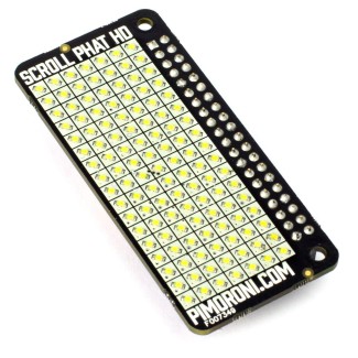 Pimoroni Scroll pHAT HD - White