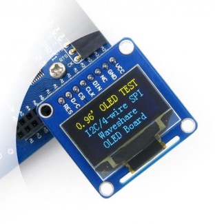 Display 0.96" 128x64 OLED (Vertical Headers)