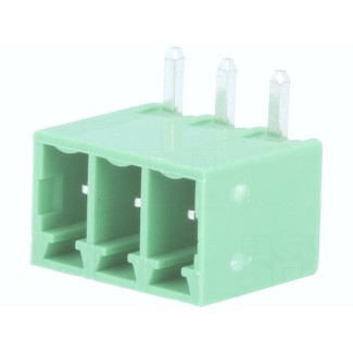 Screw Terminals 3.5mm Pitch (3-Pin) Male Angle