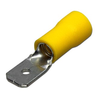 Quick Disconnect - Male Yellow 1/4" (bag of 100)