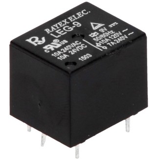 Ρελέ 9V SPDT (SRD)