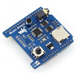 Waveshare Music Shield, VS1053B Audio Play/Record
