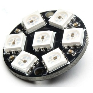 LED Disk - 7 x WS2812 5050 RGB