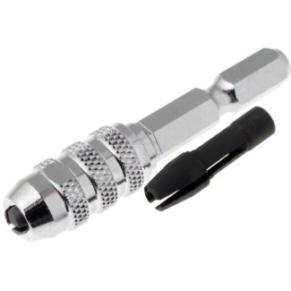 Drill Holder 0.7-3mm 1/4"
