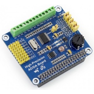 Waveshare Raspberry Pi High-Precision AD/DA Expansion Board
