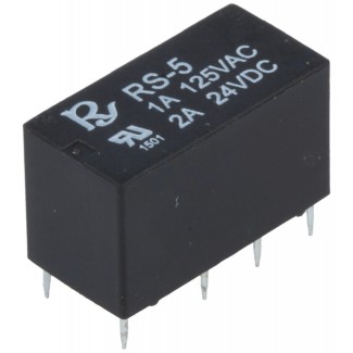 Relay 5V DPDT (1A/125V)