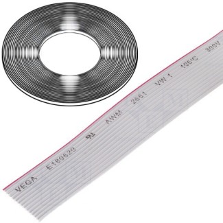 Καλωδιοταινία 28AWG / 0.081mm2 - 14 Καλωδίων