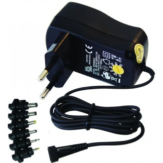 Τροφοδοτικό 3V/4.5V/5/6/7.5V/9V/12VDC 600mA - MW3N06UGS/6XC8