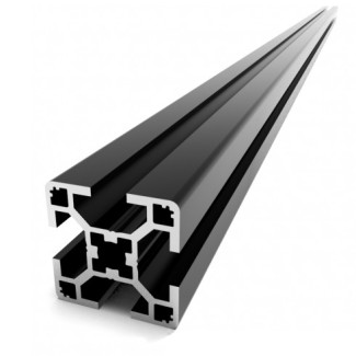 T-Slot 3030 B-Type 1500mm - Black Anodized