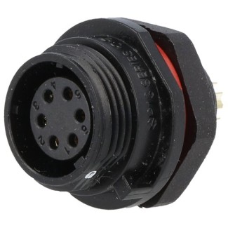 Connector SP13 6-Pin Female (Panel Mount)