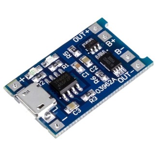 Lithium Battery Charger and Protection Module 1A - TP4056