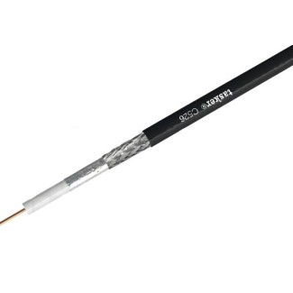 Καλώδιο Ομοαξονικό - 15AWG Solid Cu - PVC Μαύρο