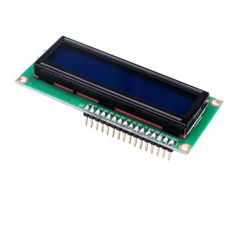 Basic 16x2 Character LCD - White on Blue 5V (with Headers)