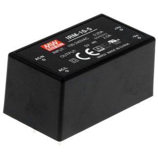 Τροφοδοτικό PCB 5V 10W 2A MeanWell - IRM-10-5