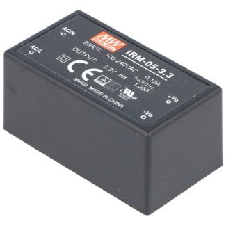 PCB Power Supply 3.3V 4.1W 1.25A MeanWell - IRM-05-3.3