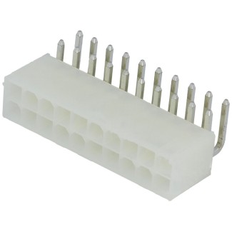 Terminal N42 20-Pin Male 4.2mm THT (Angled)