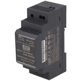 Din Power Supply 48V 0.75A MeanWell - HDR-30-48