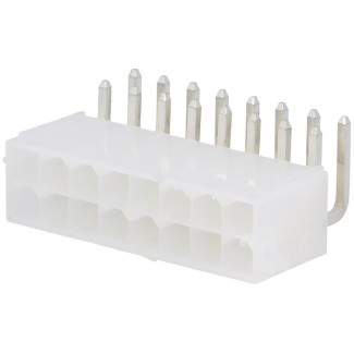 Terminal N42 16-Pin Male 4.2mm THT (Angled)