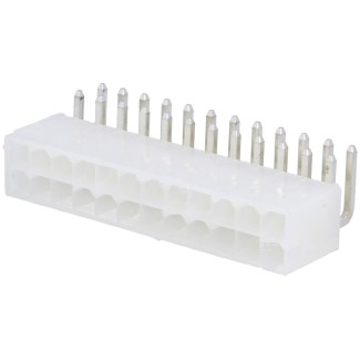 Terminal N42 24-Pin Male 4.2mm THT (Angled)