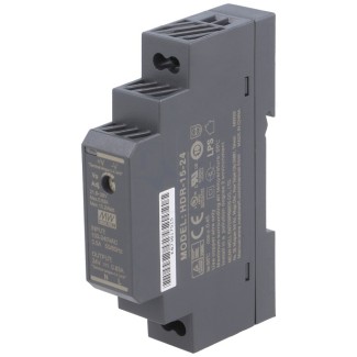Din Power Supply 24V 0.63A MeanWell - HDR-15-24