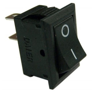 Rocker switch ON-OFF Black