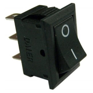 Rocker Switch ON-ON Black