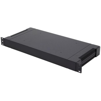 Κουτί για Rack 19" 1U 431x203x43mm Μαύρο