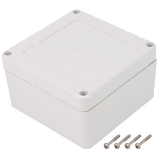 Project Box 105x105x60mm Grey