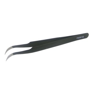 Tweezers Stainless Steel ESD Curved