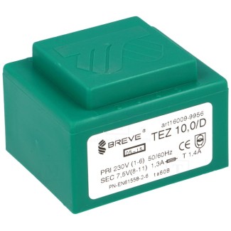 Transformer 230V/7.5V 10VA