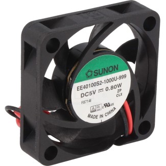 DC Fan 40x40x10mm 5V - Slide Bearing - EE40100S2