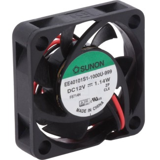 DC Fan 40x40x10mm 12V - Slide Bearing - EE40101S1