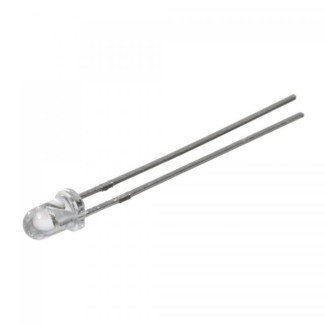 LED Διάφανο 3mm Πράσινο - 50°